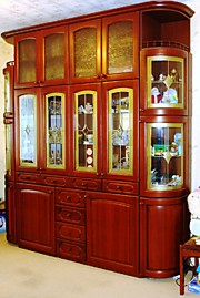 Гостиная из натурального дерева